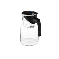 براد شاي زجاج مقاوم للحرارة 900 مل مع مصفى داخلي ب...