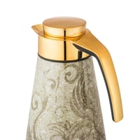 ترمس امزا ألماني 1.5 لتر بنقشة مع ذهبي