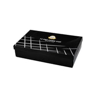 درزن فناجين قهوة سعودي بورسلان ابيض وذهبي بنقشات ن...