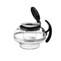 براد شاي زجاج مقاوم للحرارة 1000 مل مع مصفى داخلي...