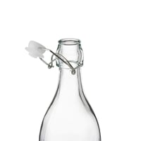 قارورة زجاج بغطاء ضغط ديزاين تفاحة