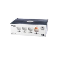 زبادي ايس كريم وسلطات الفواكه زجاج مربعات 6 قطعة ب...