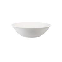 زبدية سلطة كبيرة بورسلان ابيض كريمي بون شاينا مقاس...