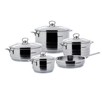 كوركماز طقم قدور تركي 9 قطع استرا استيل 18/10