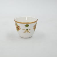 طقم شاي وقهوة 18 قطعة تركي سيفين ونخلة