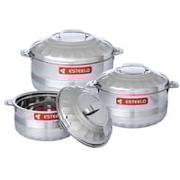 طقم حافظات استيل ريو 3 قطعة