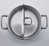 كوركماز طقم قدور استيل محجر تركي 8 قطعة