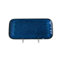 صحن تقديم بورسلان ازرق