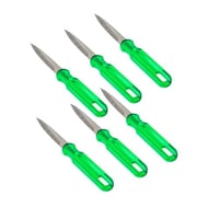 سكاكين مطبخ اكريلك 6 قطعة متعددة الالوان