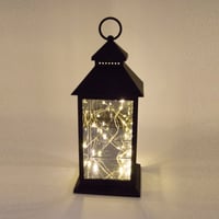 فانوس اسود انارة ليد