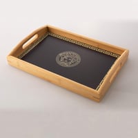 صينية تقديم خشب مستطيل علامة فرزاتشي