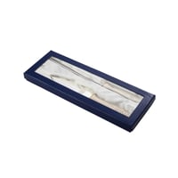 جاروف مع سكين لتقطيع الكيك ذهبي