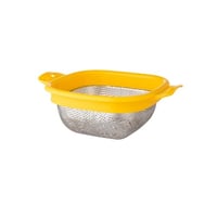 مصفة استيل للخضار والفواكه مربع صغير