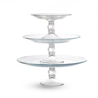 طقم حامل زجاجي 3 قطع متحرك