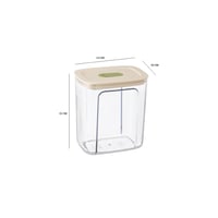 صندوق حفظ الحبوب والبهارات من الاكريلك متعدد الاست...