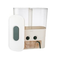 صندوق تخزين وتوزيع الأرز والحبوب من البلاستيك 10 ك...