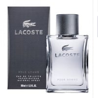 عطر لاكوست بور هوم الرجالي الرصاصي تواليت- 100مل_م...