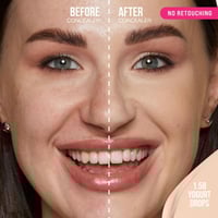 هدى بيوتي كونسيلر سائل مطفي ومشرق - يوقورت دروبس 1...