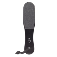 الورا مبرد قدم خشب مزدوج الجانبين - اسود