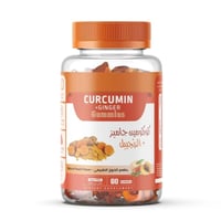 جاميز كوركومين مكمل غذائي بالزنجبيل والخوخ الطبيعي...