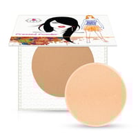 ليف بودرو مضغوطه لتثبيت المكياج وتوحيد للون البشره...