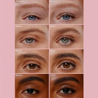 رير بيوتي طقم الرموش والحواجب 2 قطعة 8 مل