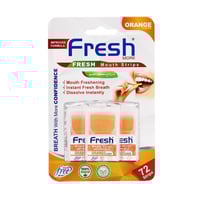 فريش مور شرائح معطرة للفم بنكهة البرتقال - 72 شريح...