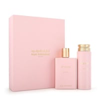 اطياب المرشود مجموعة بينك زيت جسم وبودره جسم