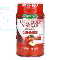 ناتشرز تروث‏ مكمل غذائي خل التفاح 600 ملجم -75 علك...