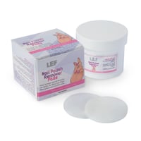 ليف مناديل مزيل طلاء الاظافر 36 قطعه