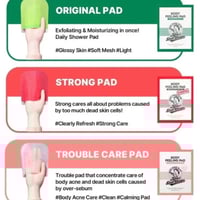 مومز قفازات تقشير الجسم لون بينك 25 مل