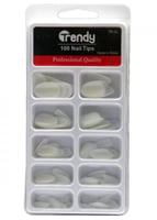 تريندي مجموعة اظافر اصطناعية 100 حبه TR 12