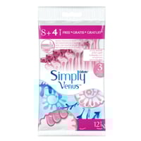 ماكينة حلاقة سيمبلي فينوس للنساء 8+4 من جيليت