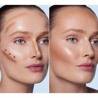 ايلف هالو جلو كنتور بيوتي واند medium tan