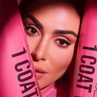 هدى بيوتي ماسكارا وان كوت واو لتكثيف ورفع الرموش -...