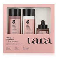 تارا مجموعة لتحفيز نمو الشعر بالبصل والببتيدات - 3...