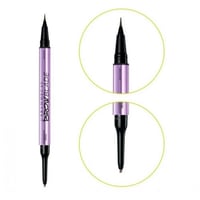 ريل بيوتي قلم حواجب سائل مزدوج - 002 بني غامق