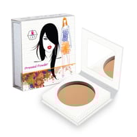 ليف بودرو مضغوطه لتثبيت المكياج وتوحيد للون البشره...