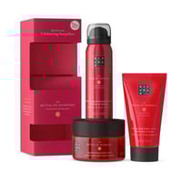 مجموعة ذا ريتشوال اوف ايورفيدا استحمام رغوي كريم ل...