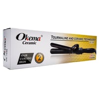 اوكيما مكواة و فير تلفيف الشعر كيرلي - 25ملم OK-10...