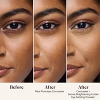 لورا مرسييه بودرة تثبيت لتصحيح لون البشرة تحت العي...