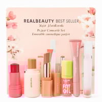 ريل بيوتي مجموعه بريفكت كوزمتك ست 6 قطع