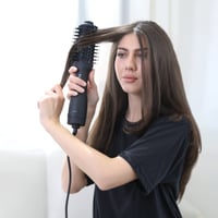 لابيل ميني برش فرشاة تصفيف - اسود