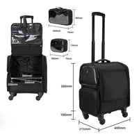 شنطة مكياج شروق ناي اسود 4228