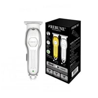 ريبون ماكينة قص الشعر قابلة للشحن لون فضي RE-7707