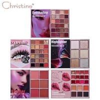 كريستين طقم مكياج باليت 6 في 1 متعدد الاستخدام K23...