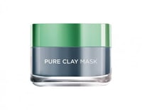 لوريال باريس قناع الطين النقي مع الفحم للنساء 50مل