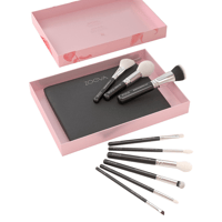 زويفا مجموعة فرش للوجه والعينيين 9 فرش كلاسيكية نب...