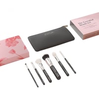 زويفا مجموعة فرش للوجه والعينيين 6 فرش كلاسيكية نب...