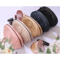 ليف حقيبة مكياج صغيره - BEIGE